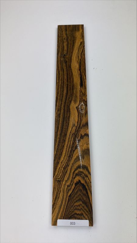 Griffbrett Bocote 509x75x10mm, Einzelstück #003